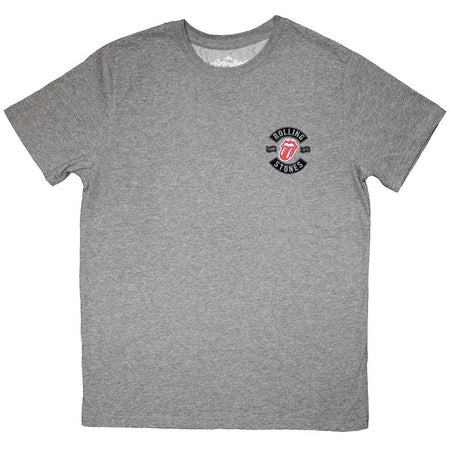 Rolling Stones - Mini Tour '78 Logo - Grey T-shirt