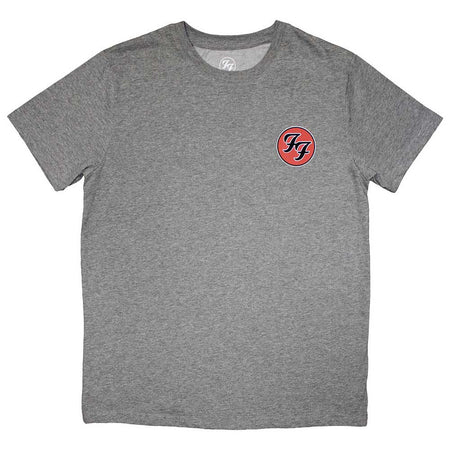 Foo Fighters - Mini FF Logo - Grey T-shirt