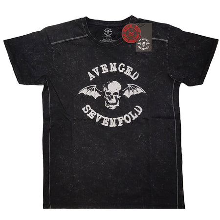 Avenged Sevenfold - Logo Dip Dye - Black t-shirt