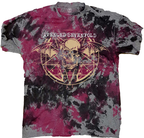 Avenged Sevenfold - Ritual Dip Dye - Grey t-shirt