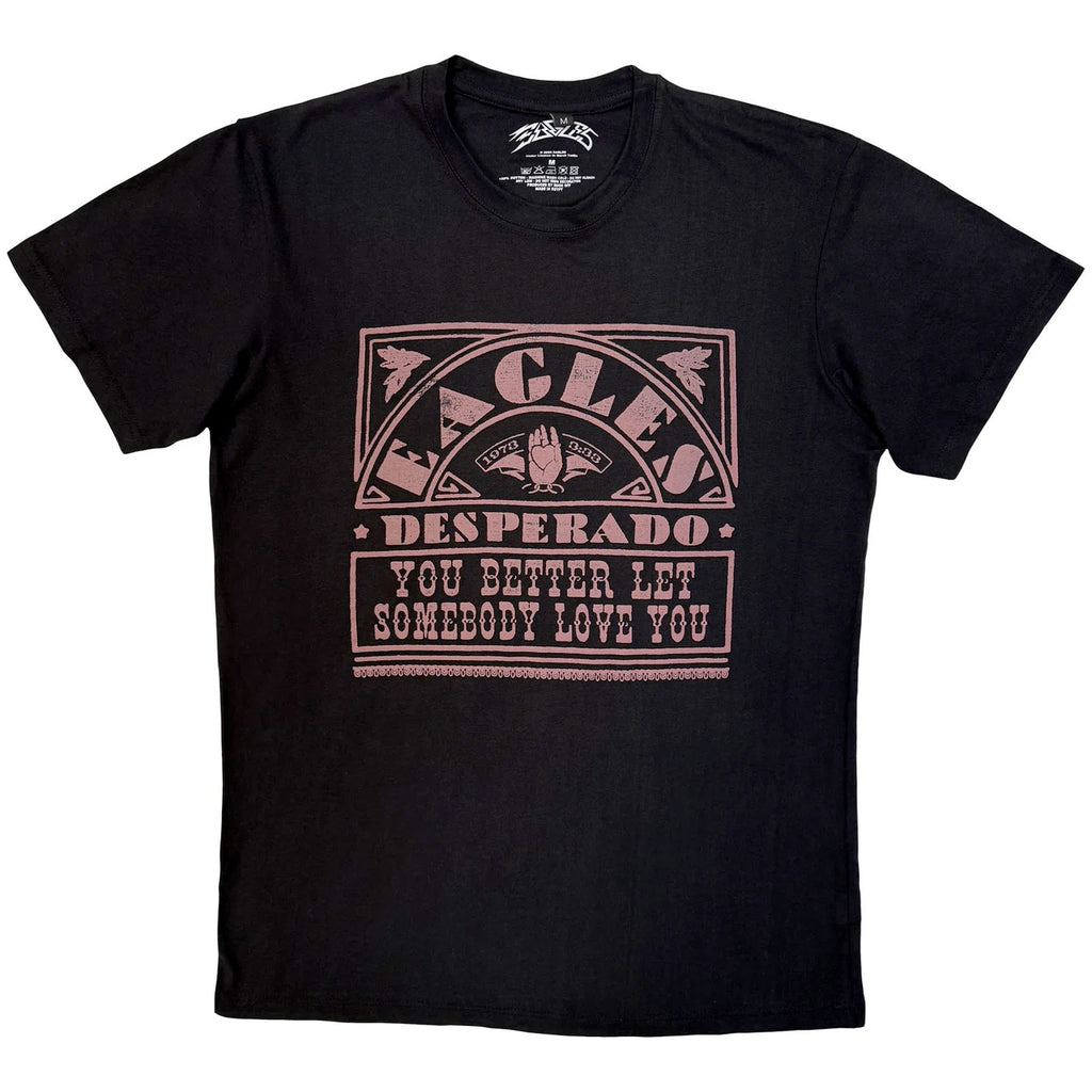 Eagles - Desperado - Black Carbon t-shirt