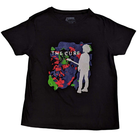 The Cure - Boys Dont Cry - Ladies Junior Black T-shirt