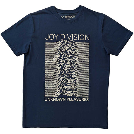 Joy Division - Unknown Pleasures - Denim Blue t-shirt