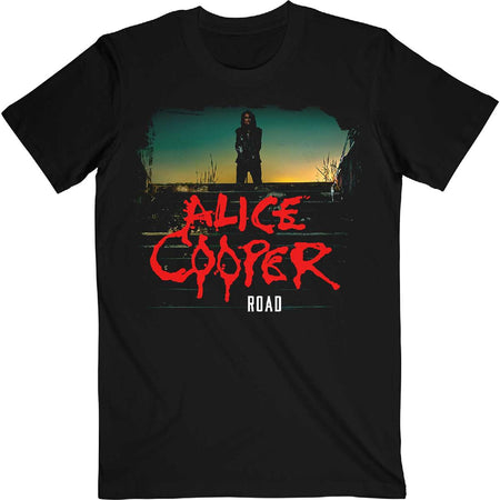 Alice Cooper - Back Road - Black  t-shirt
