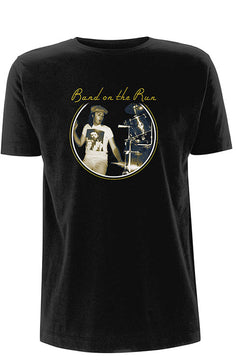 Paul McCartney - Wings Band On The Run with Backprint - Black t-shirt