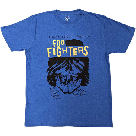 Foo Fighters - Roxy Flyer - Blue t-shirt