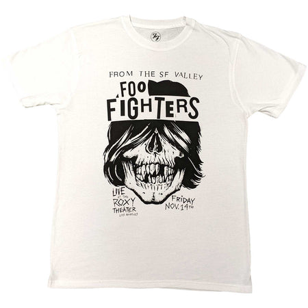 Foo Fighters - Roxy Flyer - White t-shirt