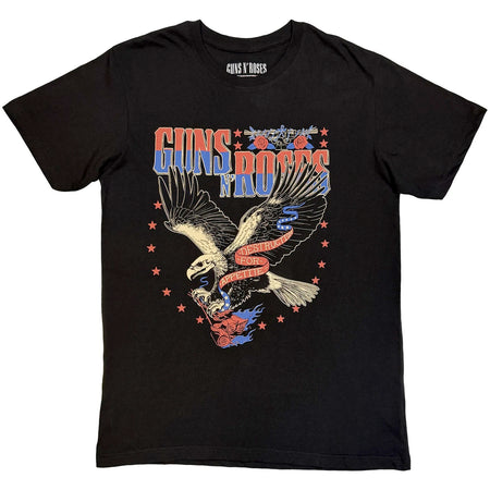 Guns N Roses - Eagle Skull - Black  t-shirt