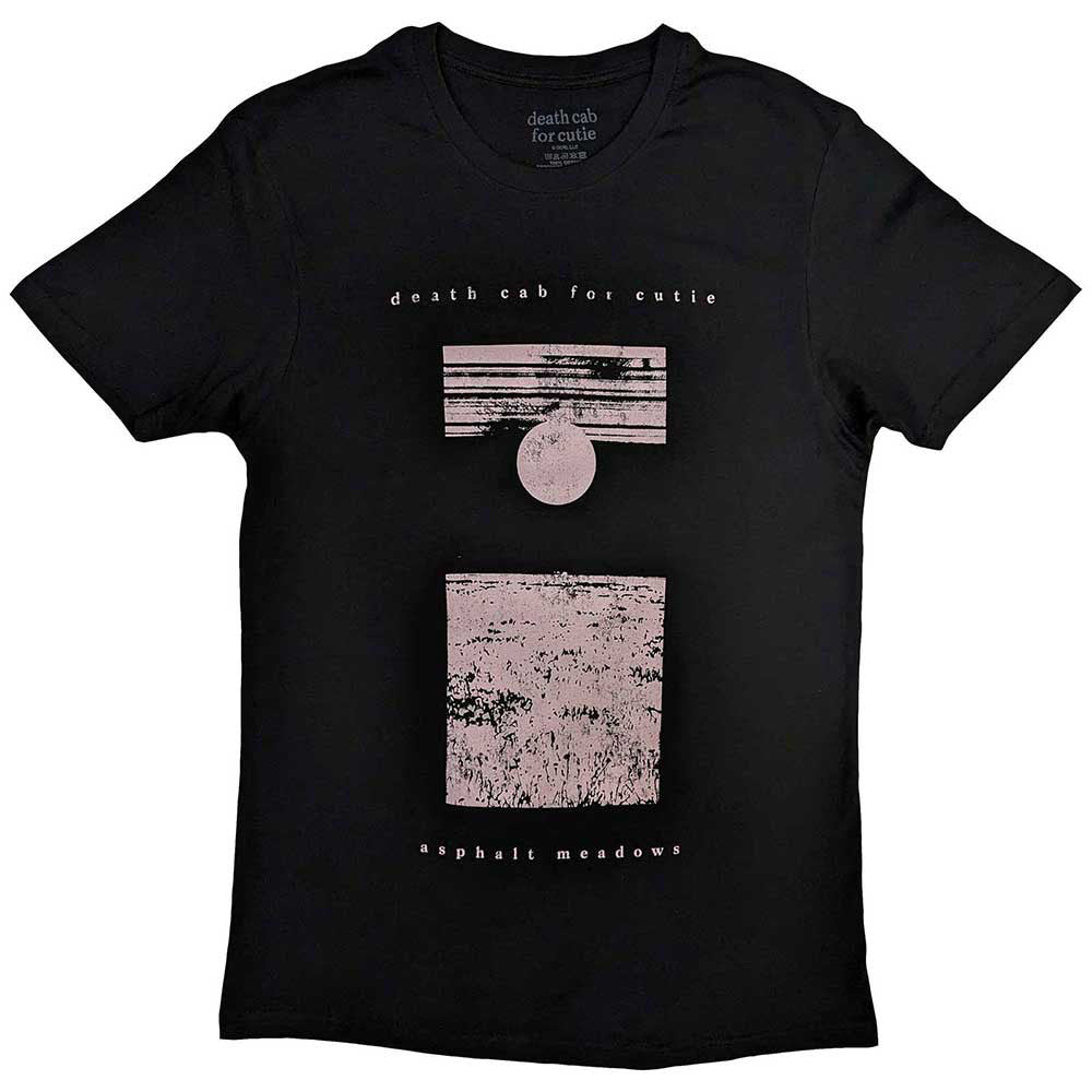 Death Cab For Cutie - Meadow - Black T-shirt