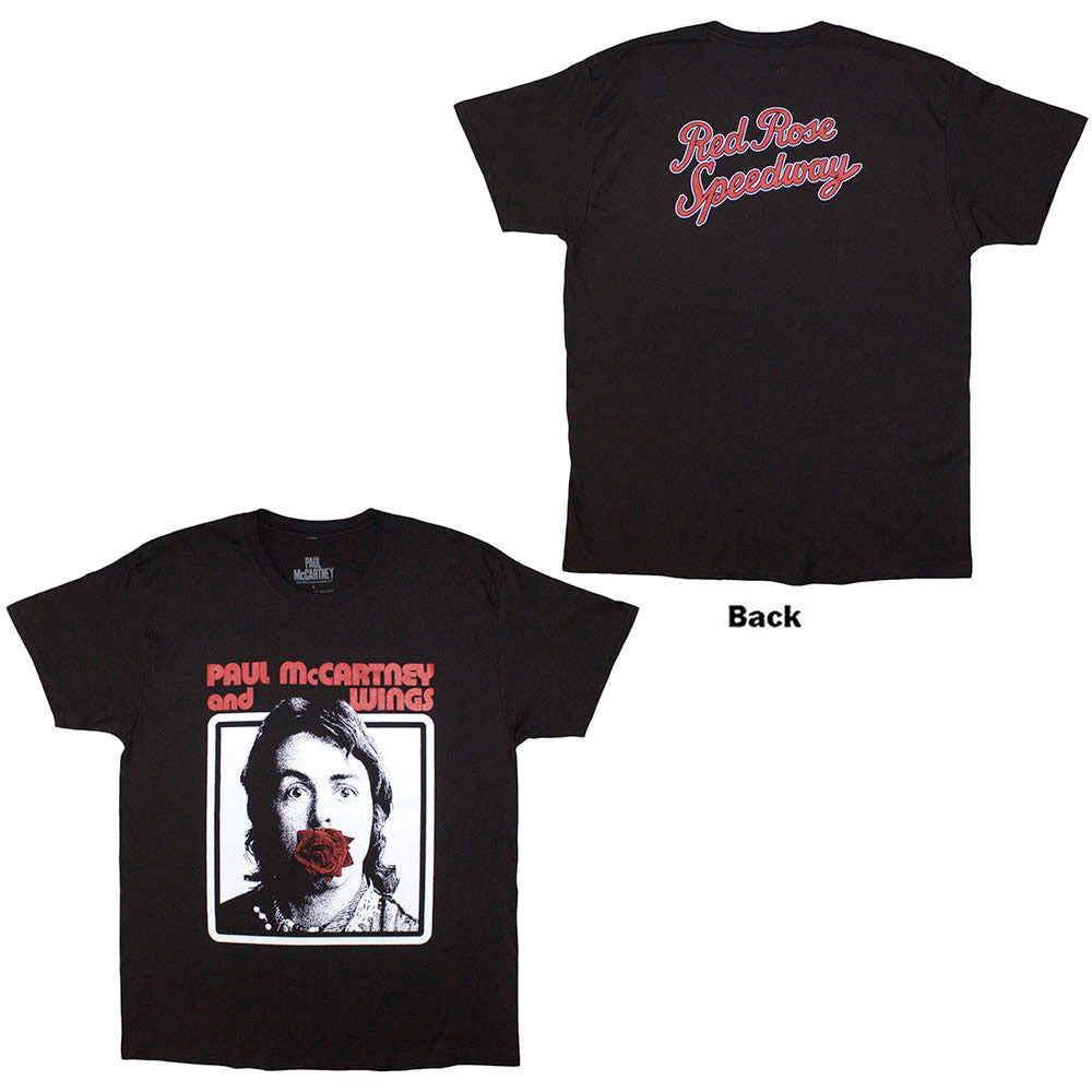 Paul McCartney - Red Rose Speedway - Black  t-shirt