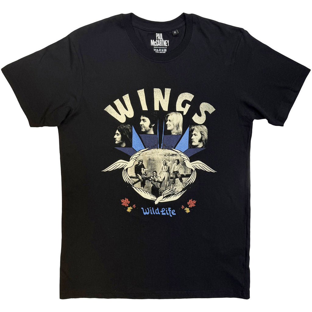 Paul McCartney - Wildlife - Black  t-shirt