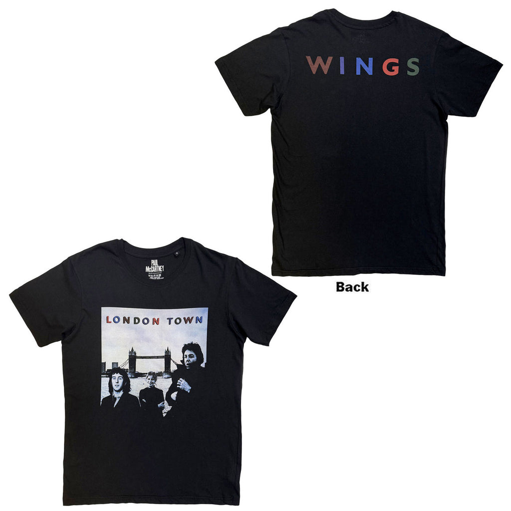 Paul McCartney - London Town - Black  t-shirt