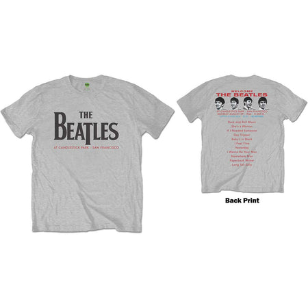 The Beatles - Candlestick Park - Grey T-shirt