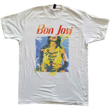 Bon Jovi - Slippery When Wet Original Cover - White t-shirt