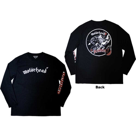 Motorhead - Bomber - Long Sleeve Black t-shirt