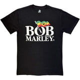 Bob Marley -  Logo Mono - Black t-shirt