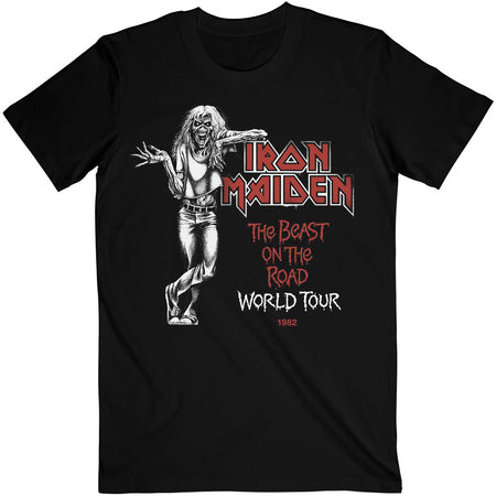 Iron Maiden - Beast Over Hammersmith-World Tour '82 - Black T-shirt