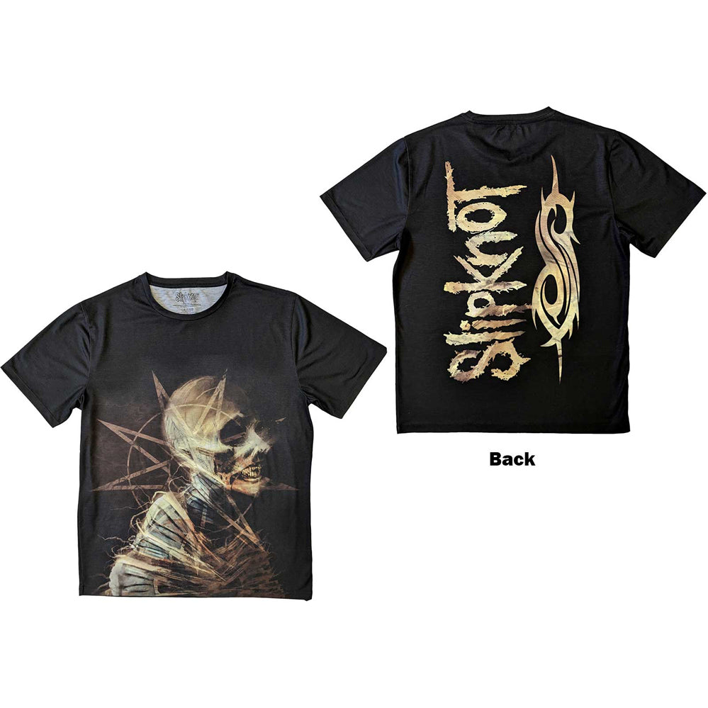 Slipknot  - Profile - Sublimation Print Black t-shirt