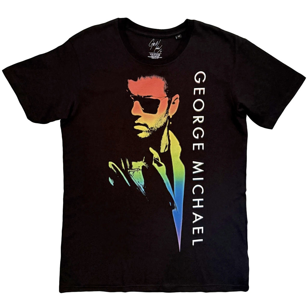 George Michael - Pride - Black  t-shirt