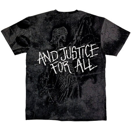 Metallica - Justice - Black Dye Wash t-shirt