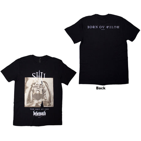 Behemoth - The Sh*t Ov God Parchment - Black  t-shirt