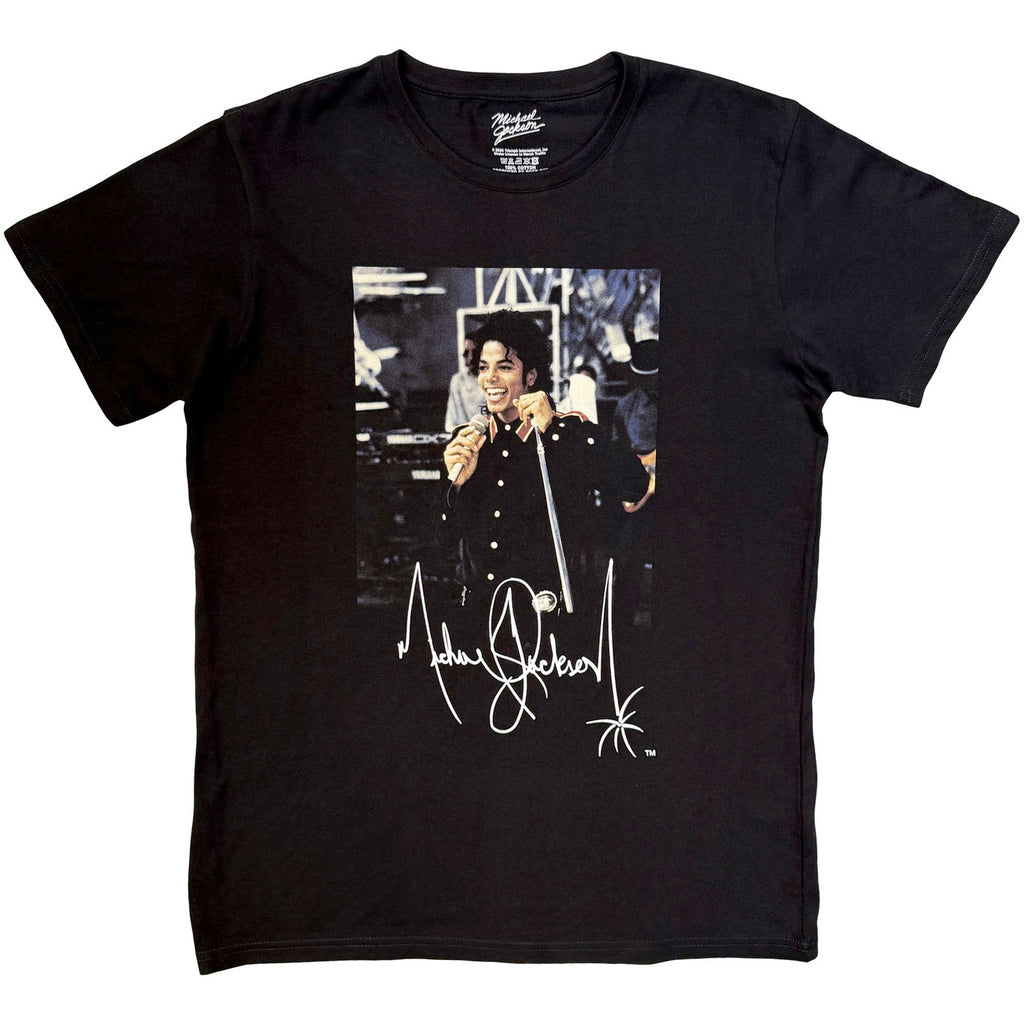 Michael Jackson - Signature - Black  t-shirt