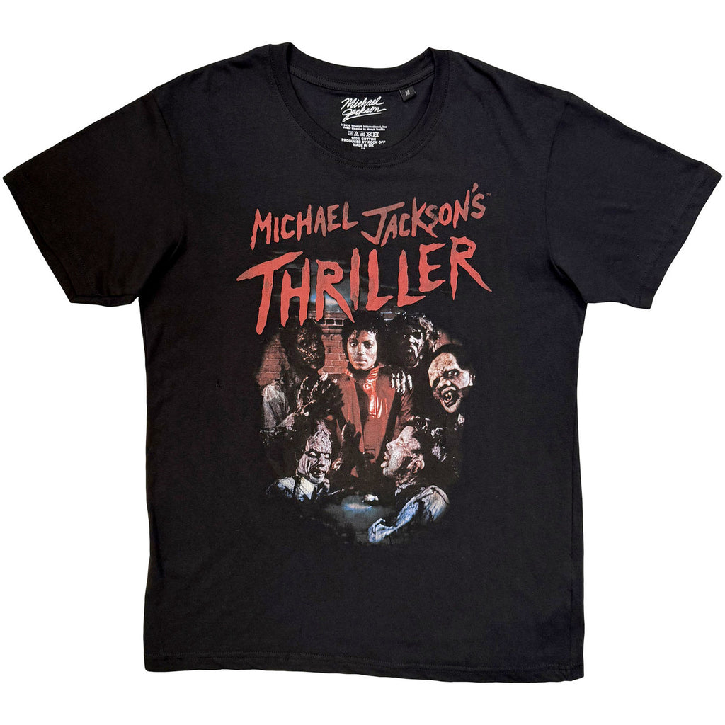 Michael Jackson - Thriller Zombies - Black  t-shirt