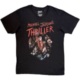 Michael Jackson - Thriller Zombies - Black  t-shirt