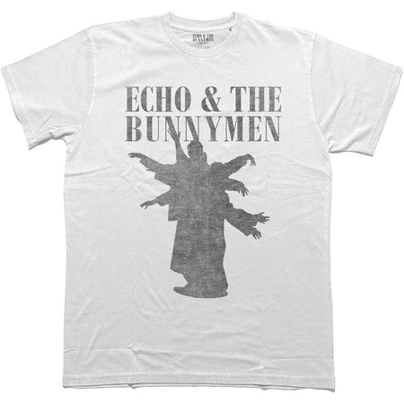 Echo & The Bunnymen - Silhouettes - White  T-shirt