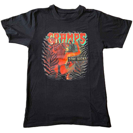 The Cramps - Stay Sick - Black  t-shirt