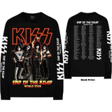 Kiss - End Of The Road Tour -Long sleeved Black t-shirt