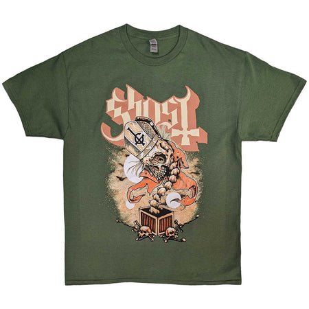 Ghost - Jack In The Box - Green  T-shirt