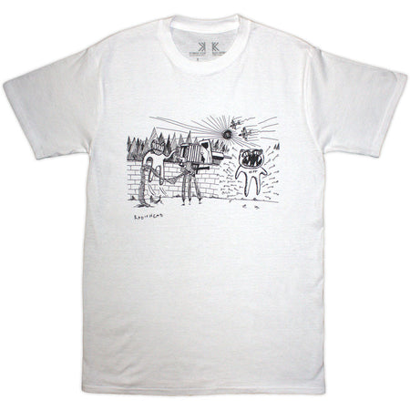 Radiohead - Despot - White 100% Organic Cotton  t-shirt