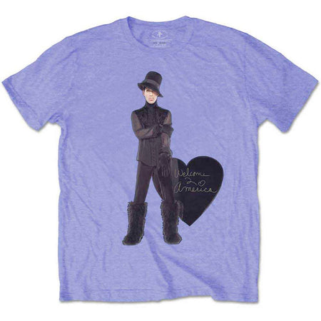 Prince - Heart Purple - Purple T-shirt