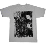 Radiohead - Scribble - Grey 100% Organic Cotton  t-shirt