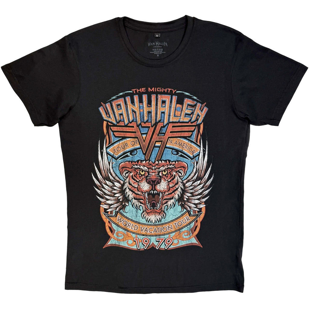 Van Halen - World Tour - Black Carbon t-shirt