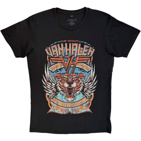 Van Halen - World Tour - Black Carbon t-shirt
