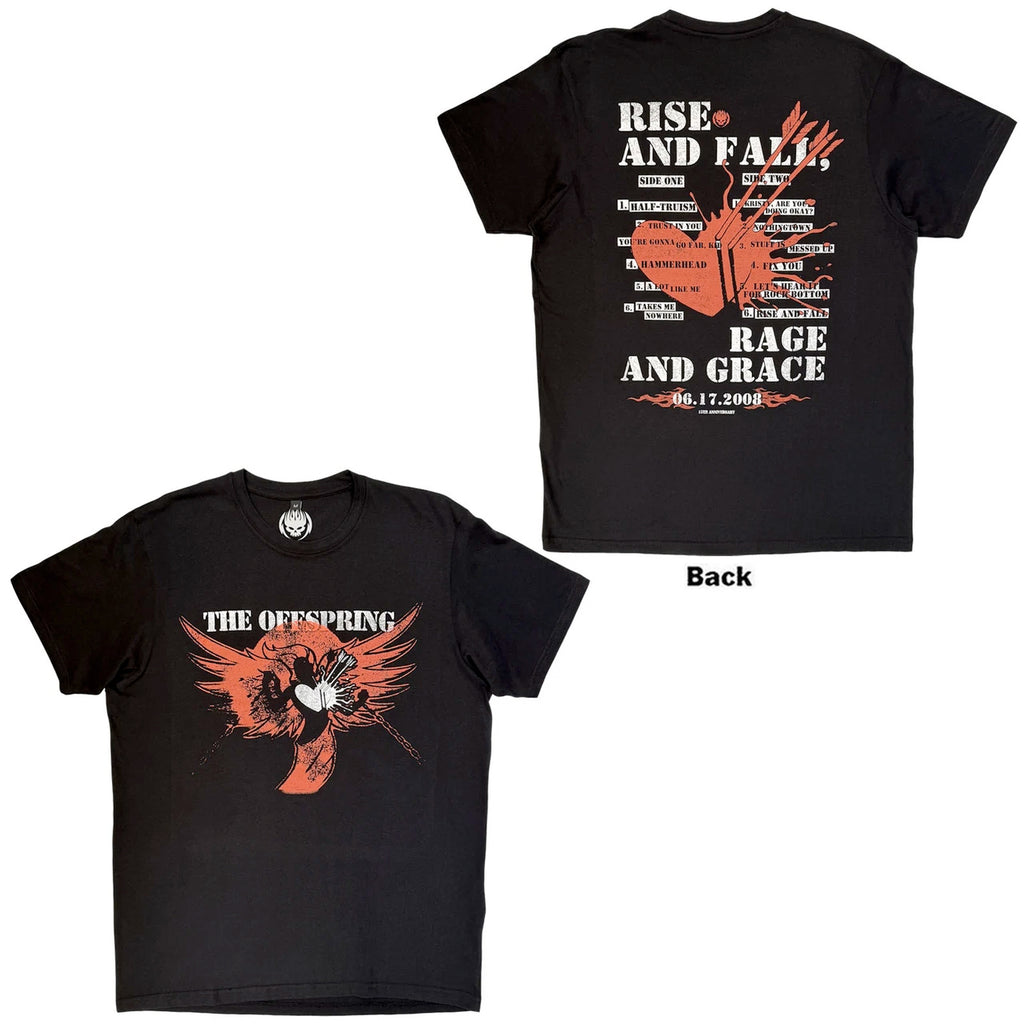 The Offspring - Rise And Fall  - Black Carbon t-shirt
