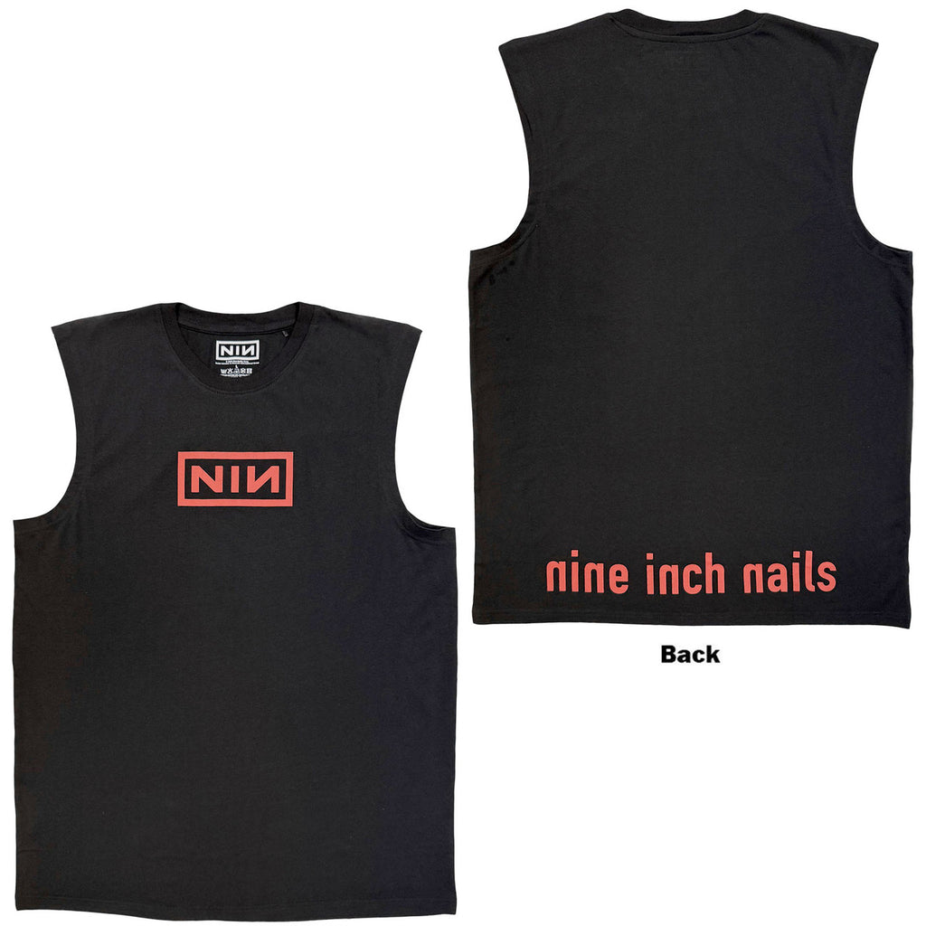 Nine Inch Nails - Red Logos - Black Tank Top t-shirt