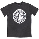 Fleetwood Mac - Tour '82 Penguin - Charcoal Grey Stone Wash t-shirt