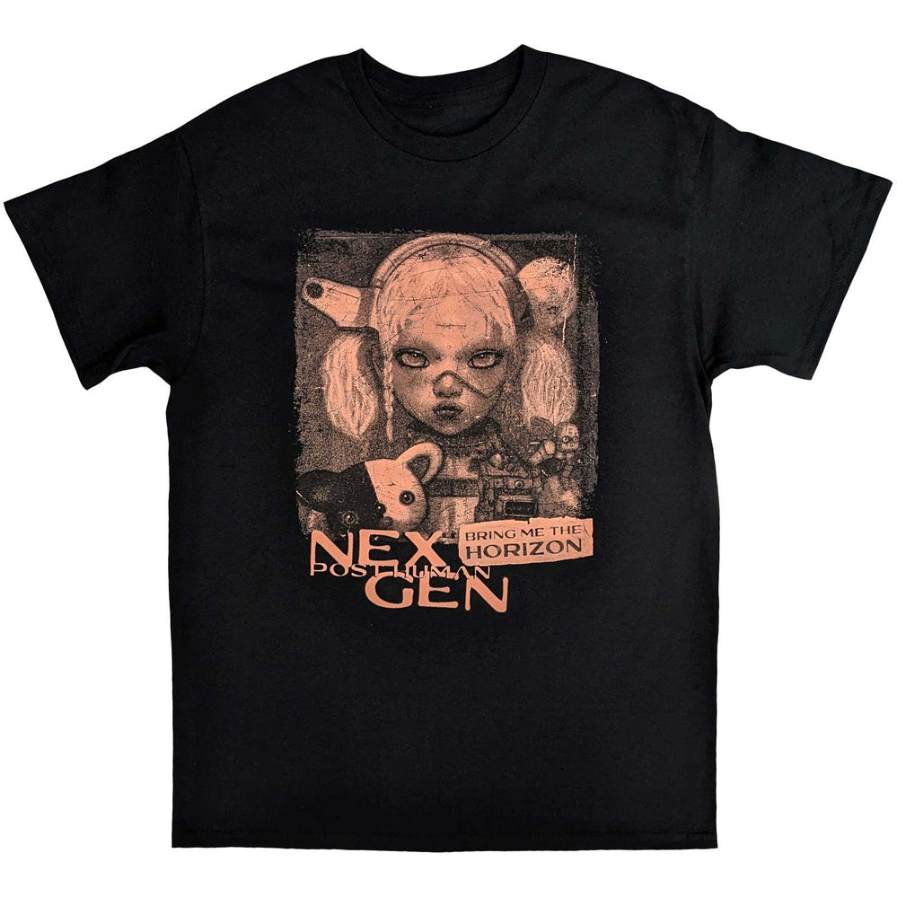 Bring Me The Horizon - Distressed Nex Gen - Black t-shirt