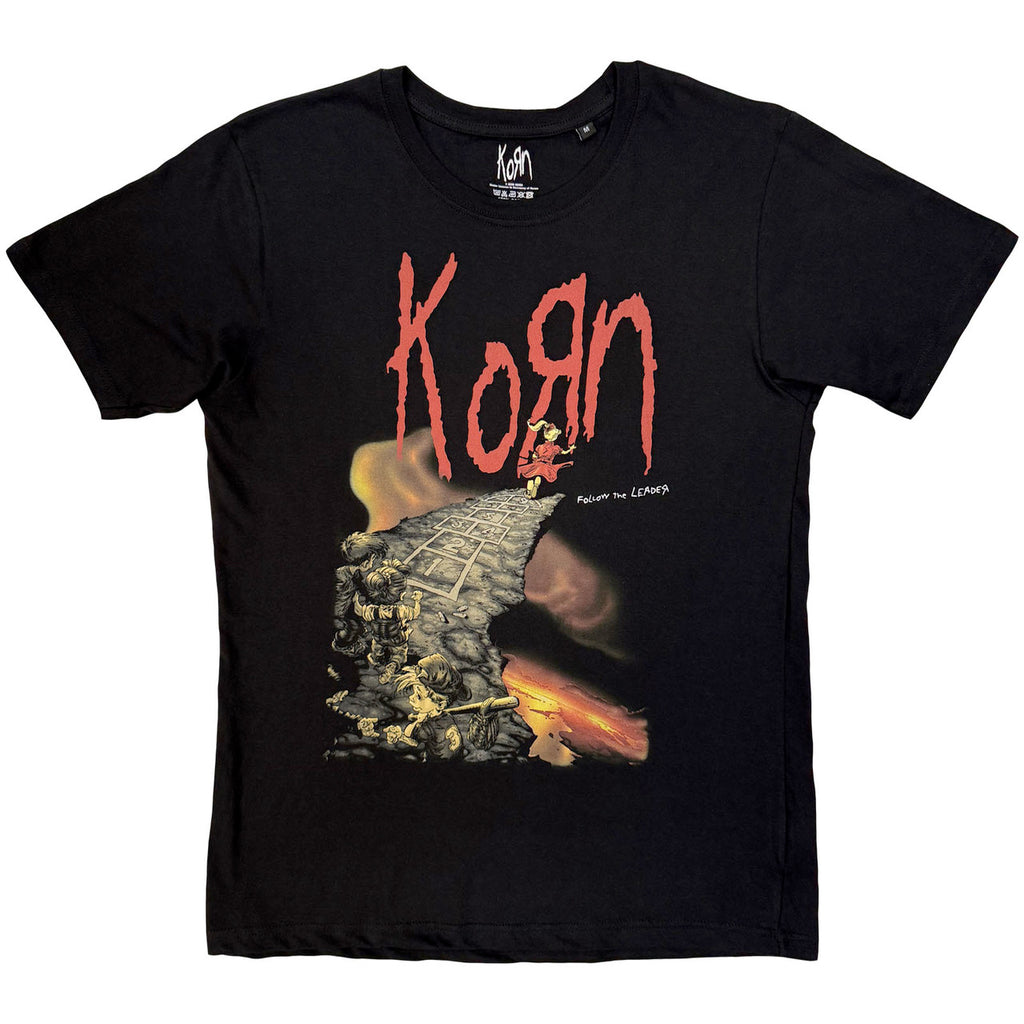 Korn - Follow The Leader Cliff - Black t-shirt