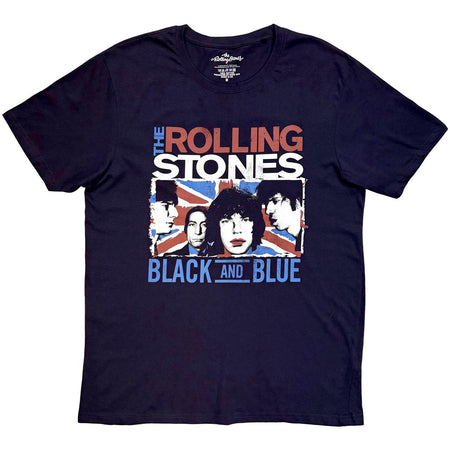 The Rolling Stones - Black And Blue - Navy Blue  t-shirt