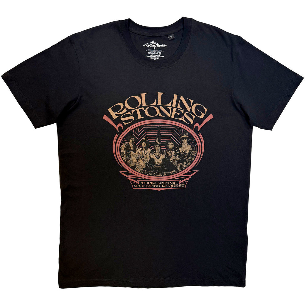 The Rolling Stones - Medieval Band - Black  t-shirt