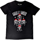 Guns N Roses - Appetite Christmas - Black t-shirt