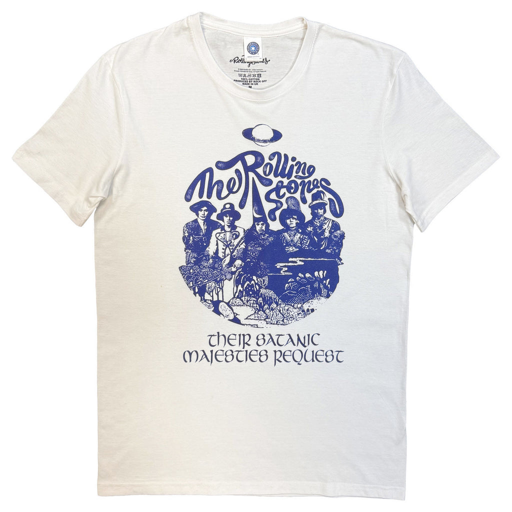 The Rolling Stones - Satanic Request - White  t-shirt