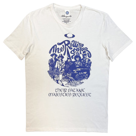 The Rolling Stones - Satanic Request - White  t-shirt