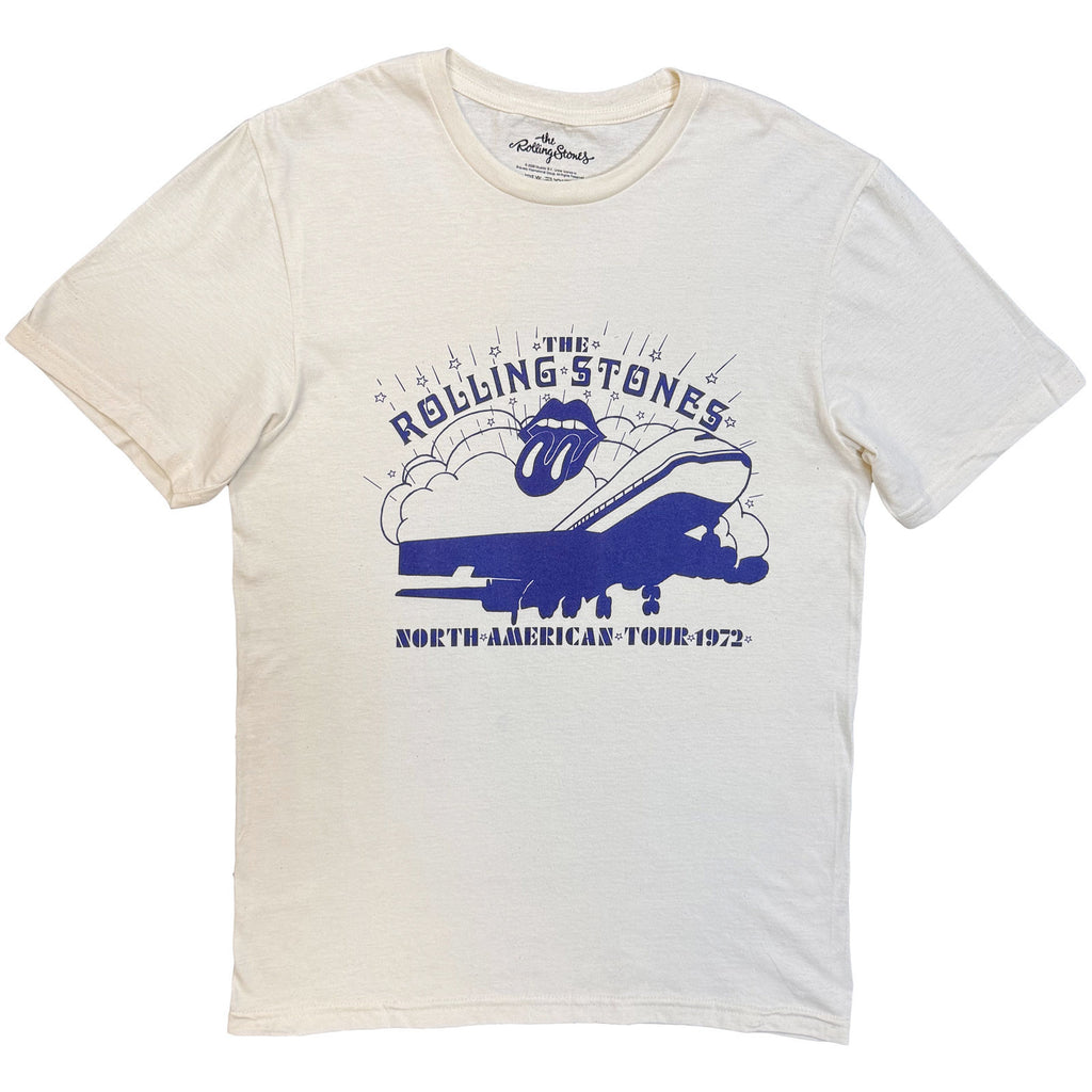 The Rolling Stones - North American Tour 1972 - Natural  t-shirt