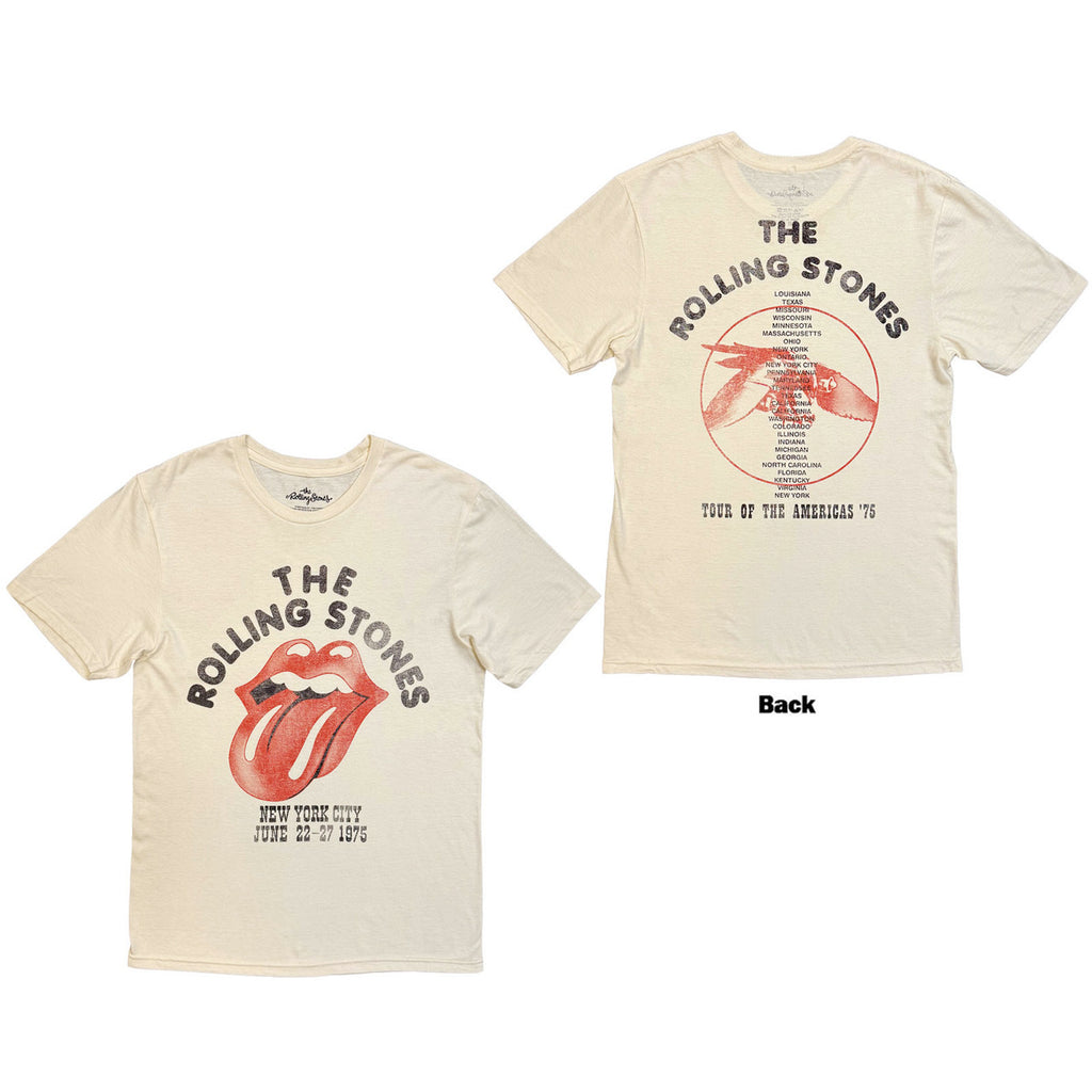 The Rolling Stones - New York City - Natural  t-shirt