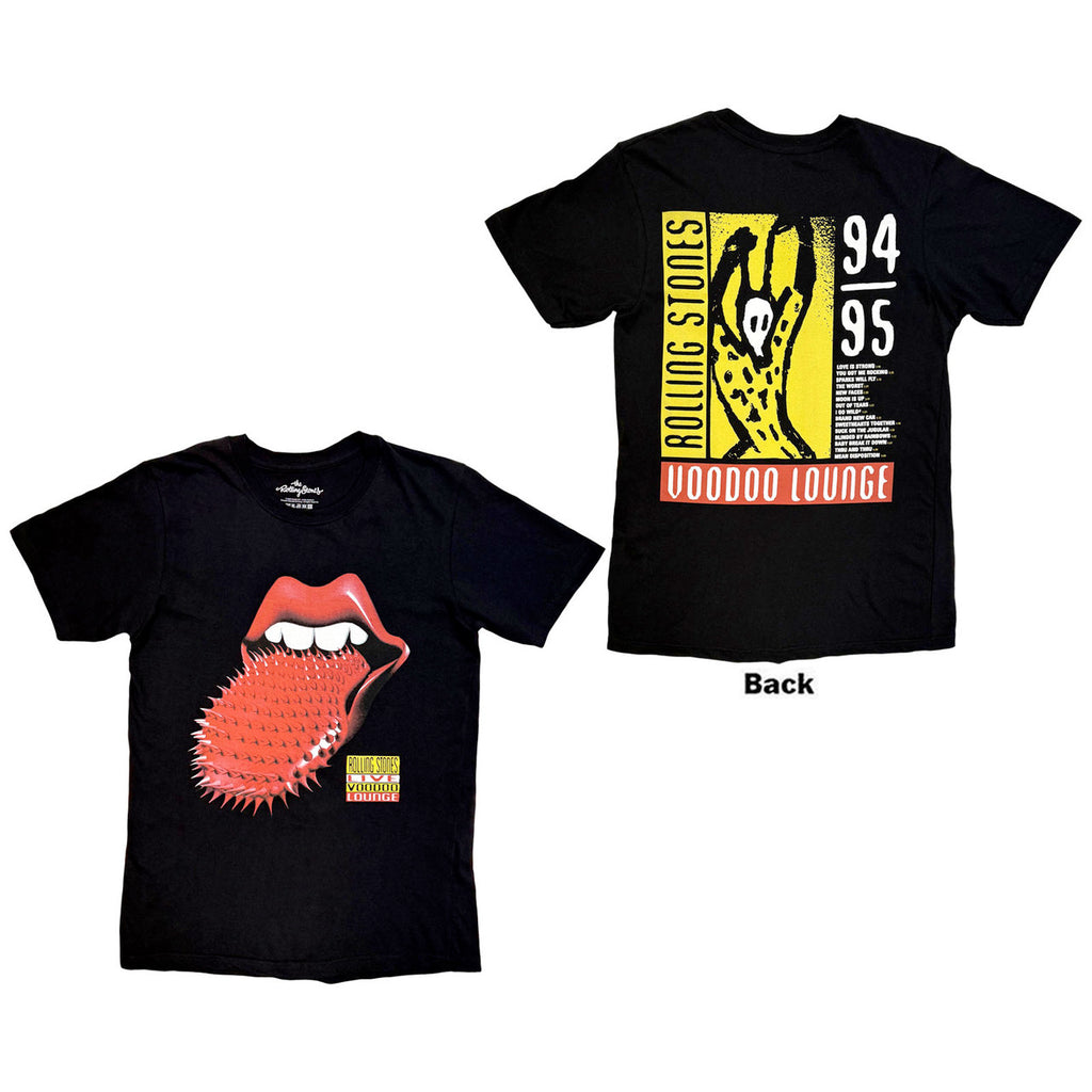 The Rolling Stones - Live Voodoo Lounge Tongue - Black  t-shirt